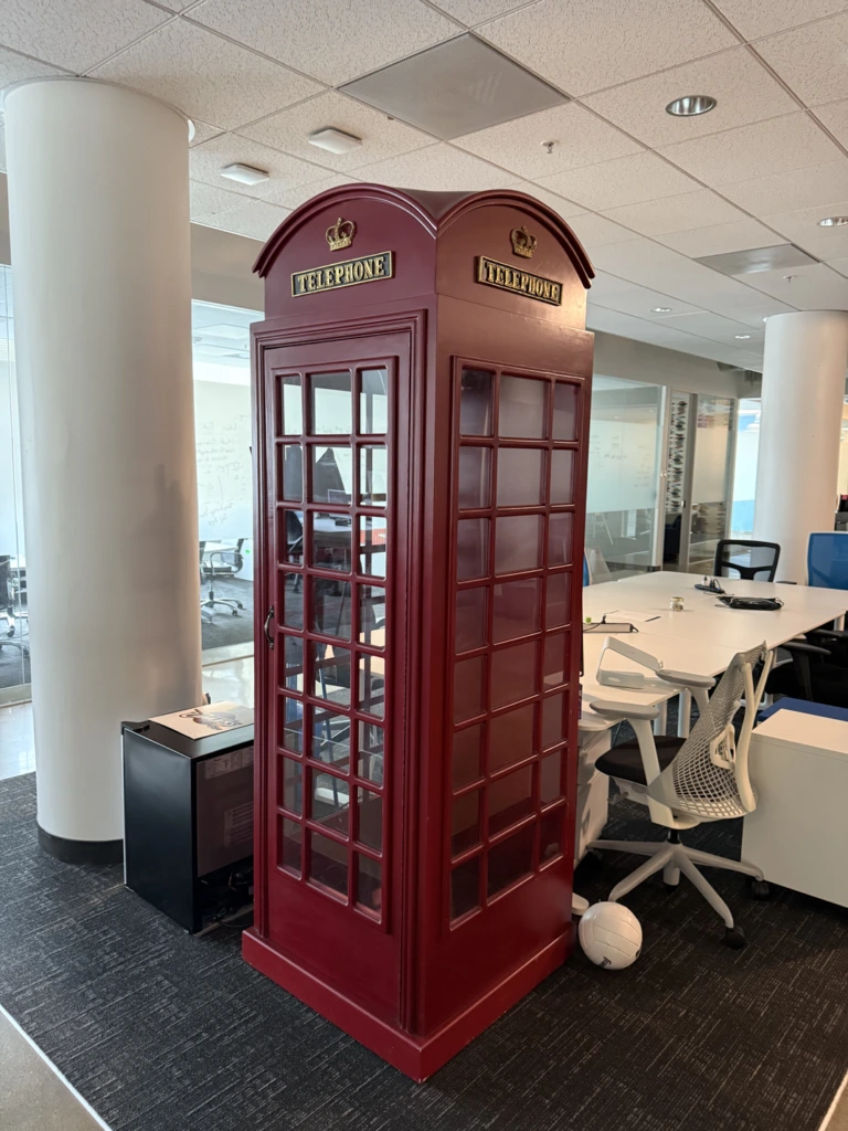 British K6 telephone